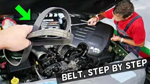 car drive belt lubrication