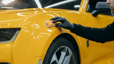 Ceramic coating and PPF application for car paint protection in Ajman